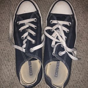 Navy Blue Classic Converse